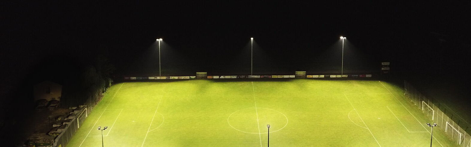 Effiziente Sportplatzbeleuchtung